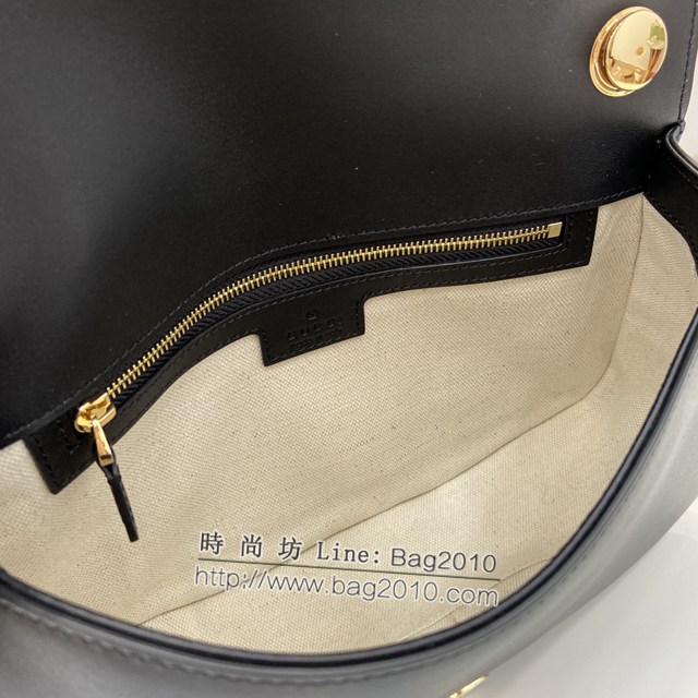 Gucci專櫃古馳最新款Blondie系列小號手提包原廠皮肩背女包 jh2139型號：815714
